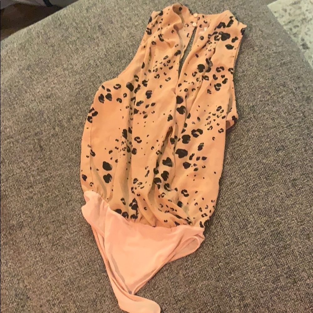 Leopard bodysuit